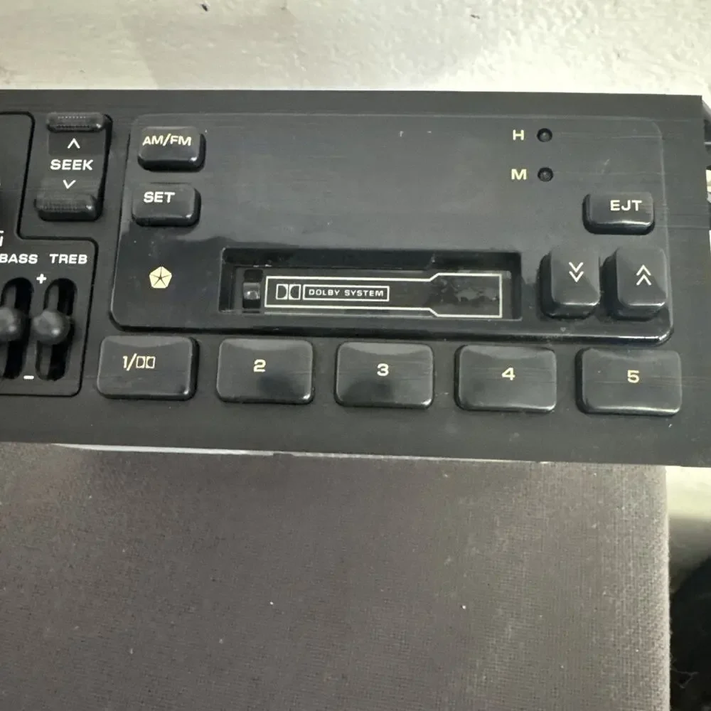 Chrysler Corporation Radio Part No. P04704354 Am/FM Cassette Parts Only Untested